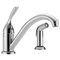 Delta 134 / 100 / 300 / 400 Series Single Handle Kitchen Faucet with Spray