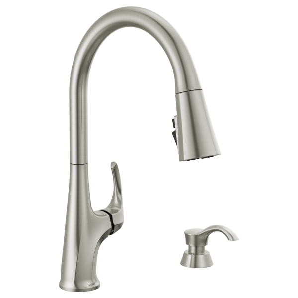 Hyde™ Pull-Down Kitchen Faucet w/Soap Disp (Recertified)