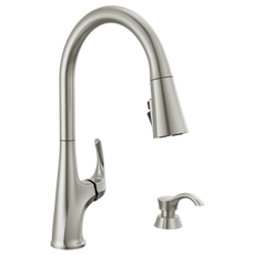 Hyde™ Pull-Down Kitchen Faucet w/Soap Disp (Recertified)