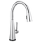 Delta Lenta Single-Handle Pull-Down Kitchen Faucet with Touch<sub>2</sub>O Technology