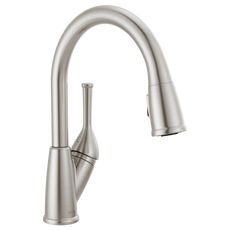 Classic Single Handle Pull-Down Kitchen Faucet (Recertified)