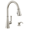 Alpen Pull-Down Kitchen Faucet w/Soap (Recertified)