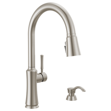 Chalet Pull-Down Kitchen Faucet w/Soap (Recertified)