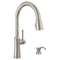 Chalet Pull-Down Kitchen Faucet w/Soap (Recertified)