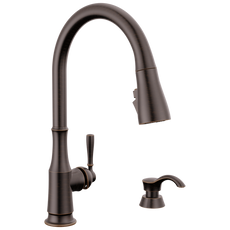 Capertee™ Pull-Down Kitchen Faucet w/Soap (Recertified)