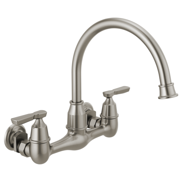 Delta Corin Two Handle Wall Mounted Kitchen Faucet