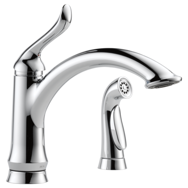 Delta Linden Single Handle Kitchen Faucet with Spray