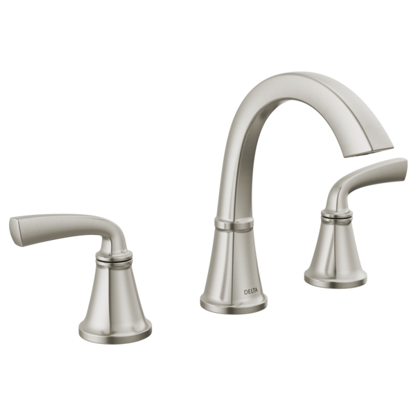 Delta Geist Two Handle Widespread Bathroom Sink Faucet