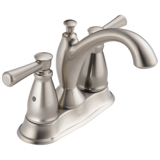 Delta Linden Two Handle Centerset Bathroom Sink Faucet Tract Pack