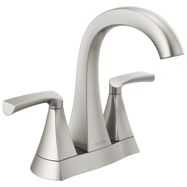 Delta Pierce Two Handle Centerset Bathroom Sink Faucet