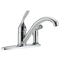 Delta 134 / 100 / 300 / 400 Series Single Handle Kitchen Faucet with Integral Spray
