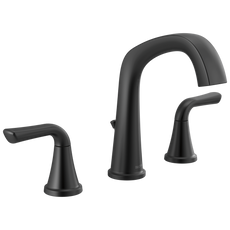 Delta Widespread Bathroom Faucet 2L (Recertified) in Matte Black