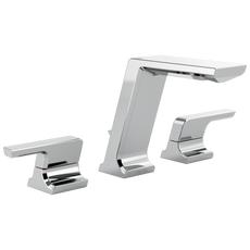 Delta Pivotal Two Handle Widespread Bathroom Faucet