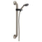 Delta Universal Showering Components H2OKinetic Single-Setting Slide Bar Hand Shower