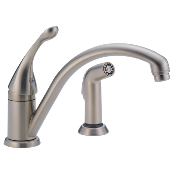 Delta Collins Single Handle Kitchen Faucet with Spray
