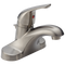 Delta Foundations Centerset Bathroom Sink Faucet Plastic Pop-Up