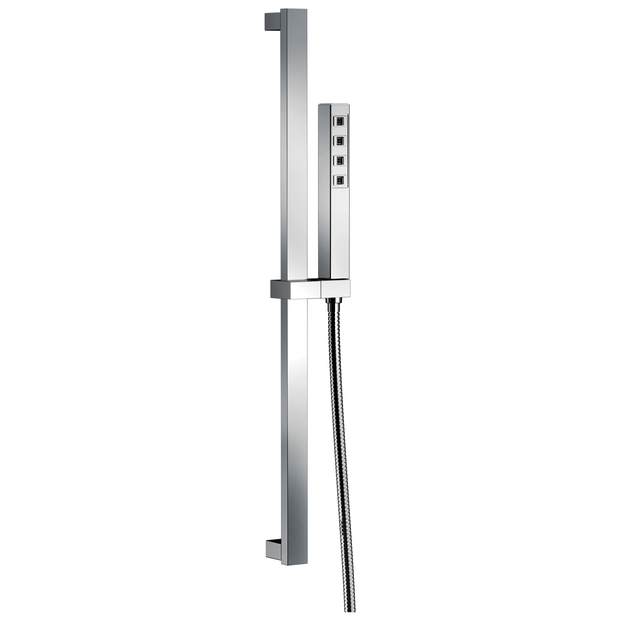 Delta Universal Showering Components H2OKinetic Single-Setting Slide Bar Hand Shower