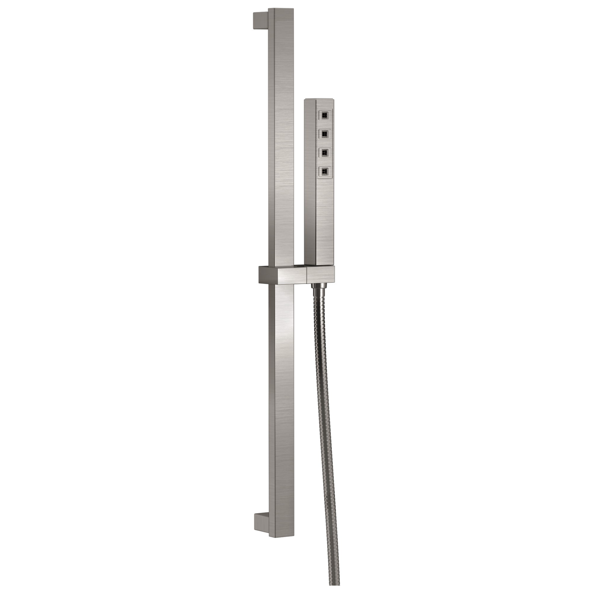 Delta Universal Showering Components H2OKinetic Single-Setting Slide Bar Hand Shower