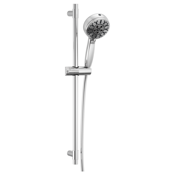 Delta Universal Showering Components 7-Setting Slide Bar Hand Shower with Cleaning Spray