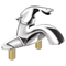 Delta Classic Single Handle Centerset Bathroom Faucet with City Shanks