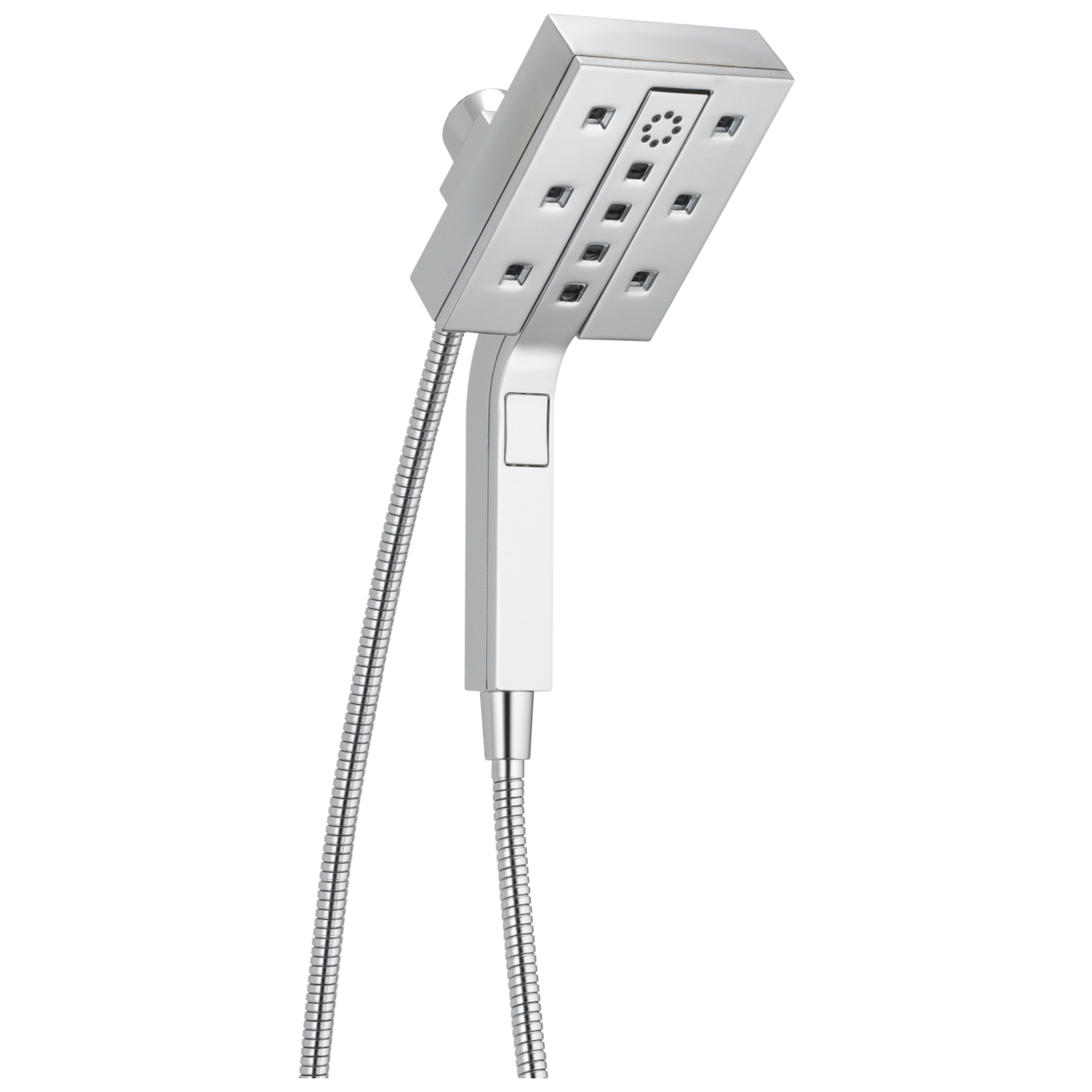 Delta H2Okinetic In2ition 4-Setting Two-in-One Shower - Lumicoat (Recertified)