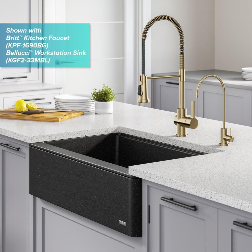 Kraus Purita 100% Lead-Free Kitchen Water Filter Faucet