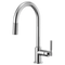Brizo Litze Pull-Down Faucet with Arc Spout and Knurled Handle