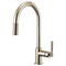 Brizo Litze Pull-Down Faucet with Arc Spout and Knurled Handle