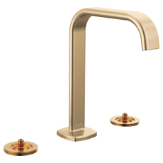 Brizo Allaria Widespread Lavatory Faucet with Square Spout - Less Handles