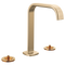Brizo Allaria Widespread Lavatory Faucet with Square Spout - Less Handles