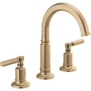 Brizo Invari Widespread Lavatory Faucet with Arc Spout - Less Handles 1.5 GPM