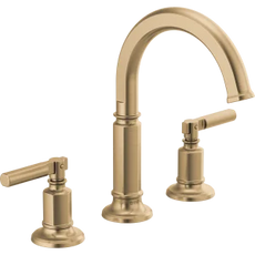Brizo Invari Widespread Lavatory Faucet with Arc Spout - Less Handles 1.5 GPM