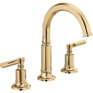 Brizo Invari Widespread Lavatory Faucet with Arc Spout - Less Handles 1.5 GPM