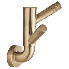 Brizo Litze Rotating Double Robe Hook With Knurling