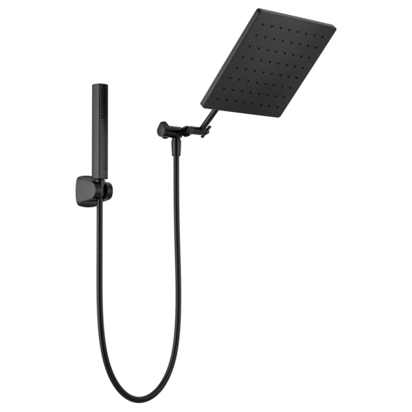 Delta Universal Showering Components 10 inch Raincan Shower Head & Hand Held Combo with Adjustable Extension Arm