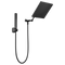 Delta Universal Showering Components 10 inch Raincan Shower Head & Hand Held Combo with Adjustable Extension Arm