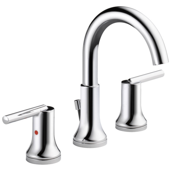 Delta Trinsic Two Handle Widespread Bathroom Faucet