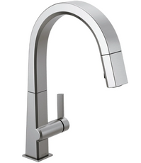 Delta Pivotal Single Handle Pull-Down Sprayer Kitchen Faucet