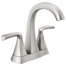 Delta Pierce Two Handle Centerset Bathroom Sink Faucet