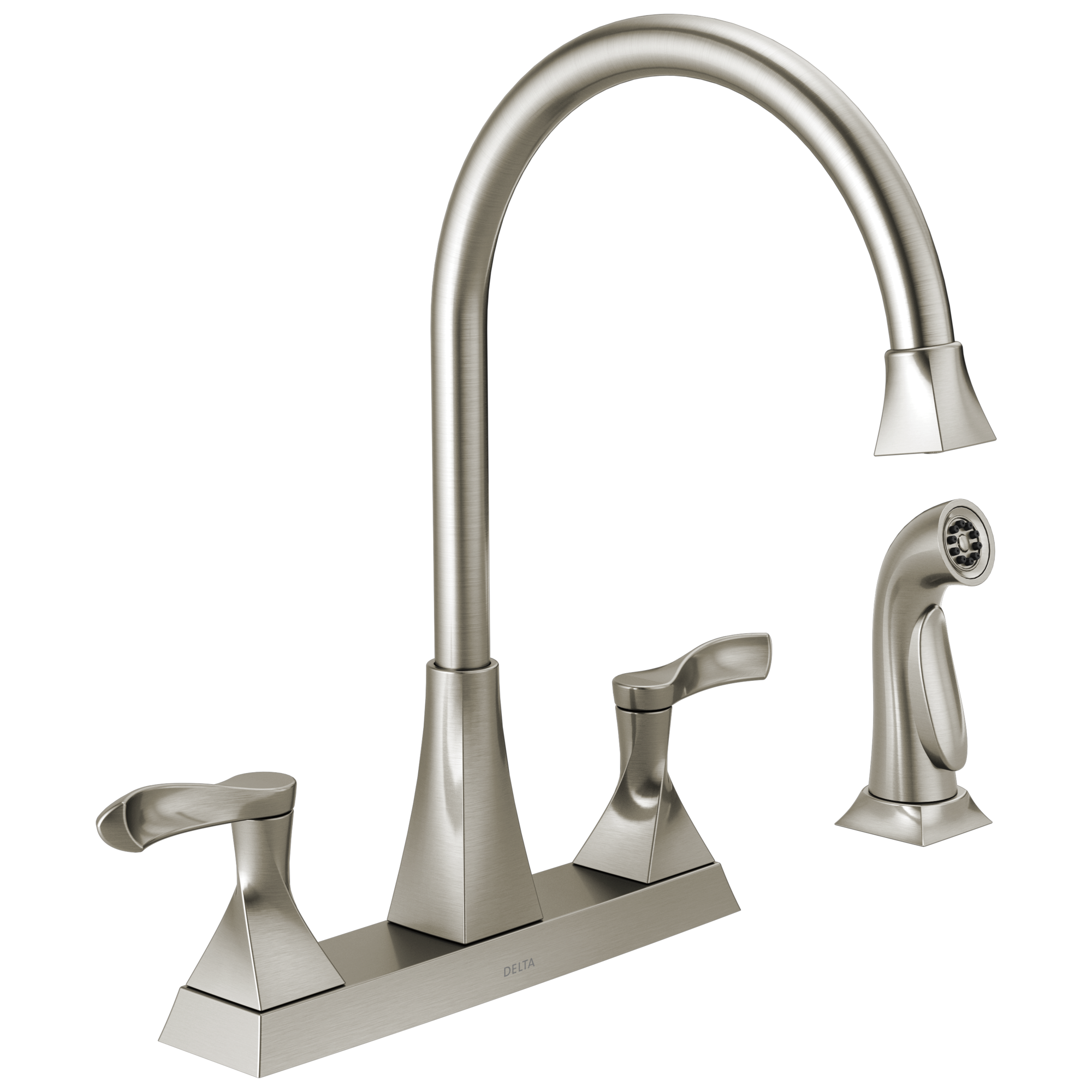 Delta Everly Kitchen Faucet Two Handle with Spray