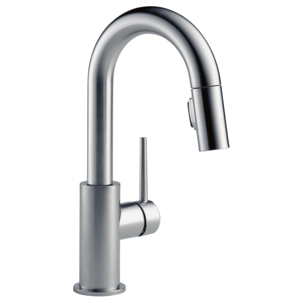 Delta Trinsic Single Handle Pull-Down Bar / Prep Faucet