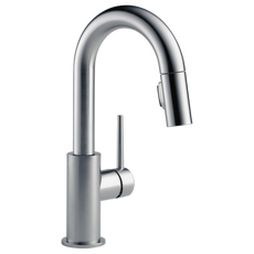 Delta Trinsic Single Handle Pull-Down Bar / Prep Faucet