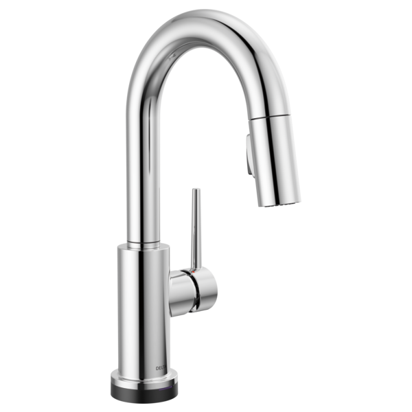 Delta Trinsic Single Handle Pull-Down Bar / Prep Faucet with Touch<sub>2</sub>O Technology