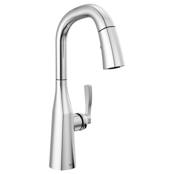 Delta Stryke Single Handle Pull-Down Bar/Prep Faucet