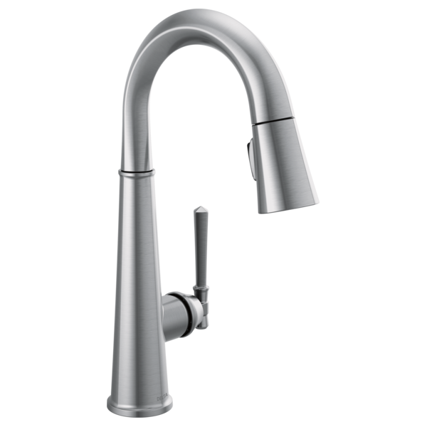 Delta Emmeline Single Handle Pull-Down Bar/Prep Faucet