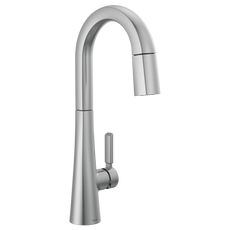 Delta Monrovia Single Handle Pull-Down Bar/Prep Faucet