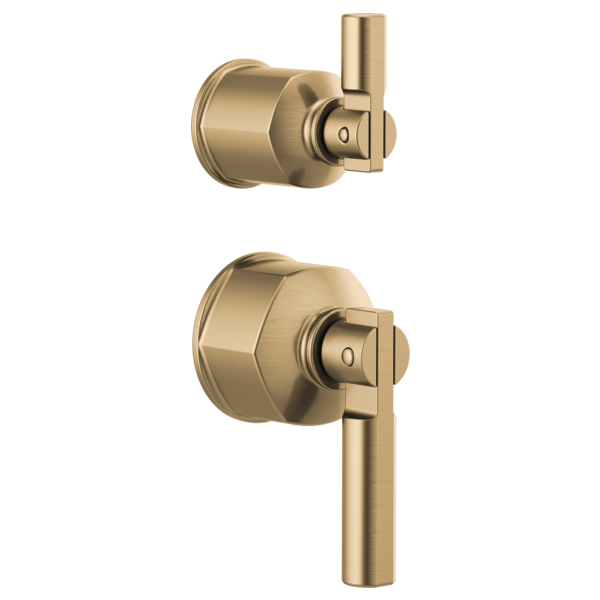 Brizo Invari Pressure Balance Valve with Integrated Diverter Trim Lever Handle Kit