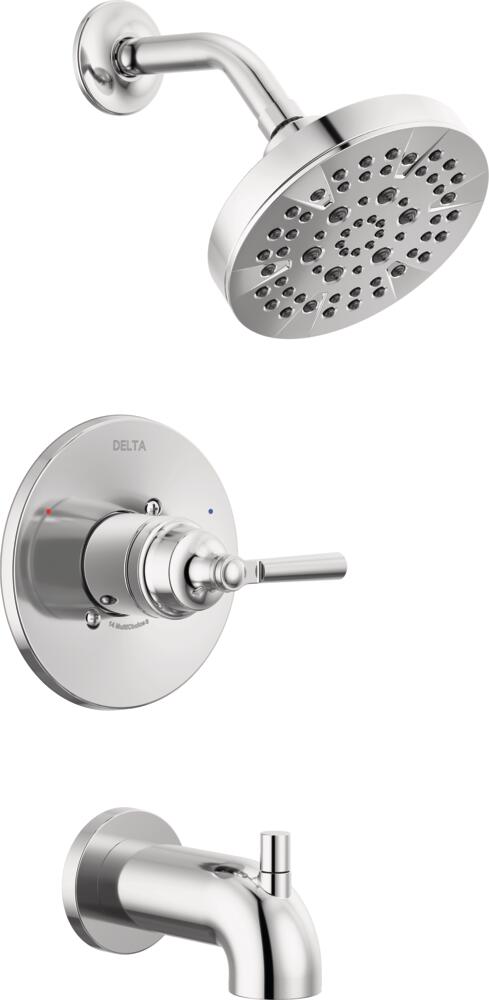 Delta Saylor Single Handle Wall-Mount Tub and Shower Trim Kit (Valve Not Included)