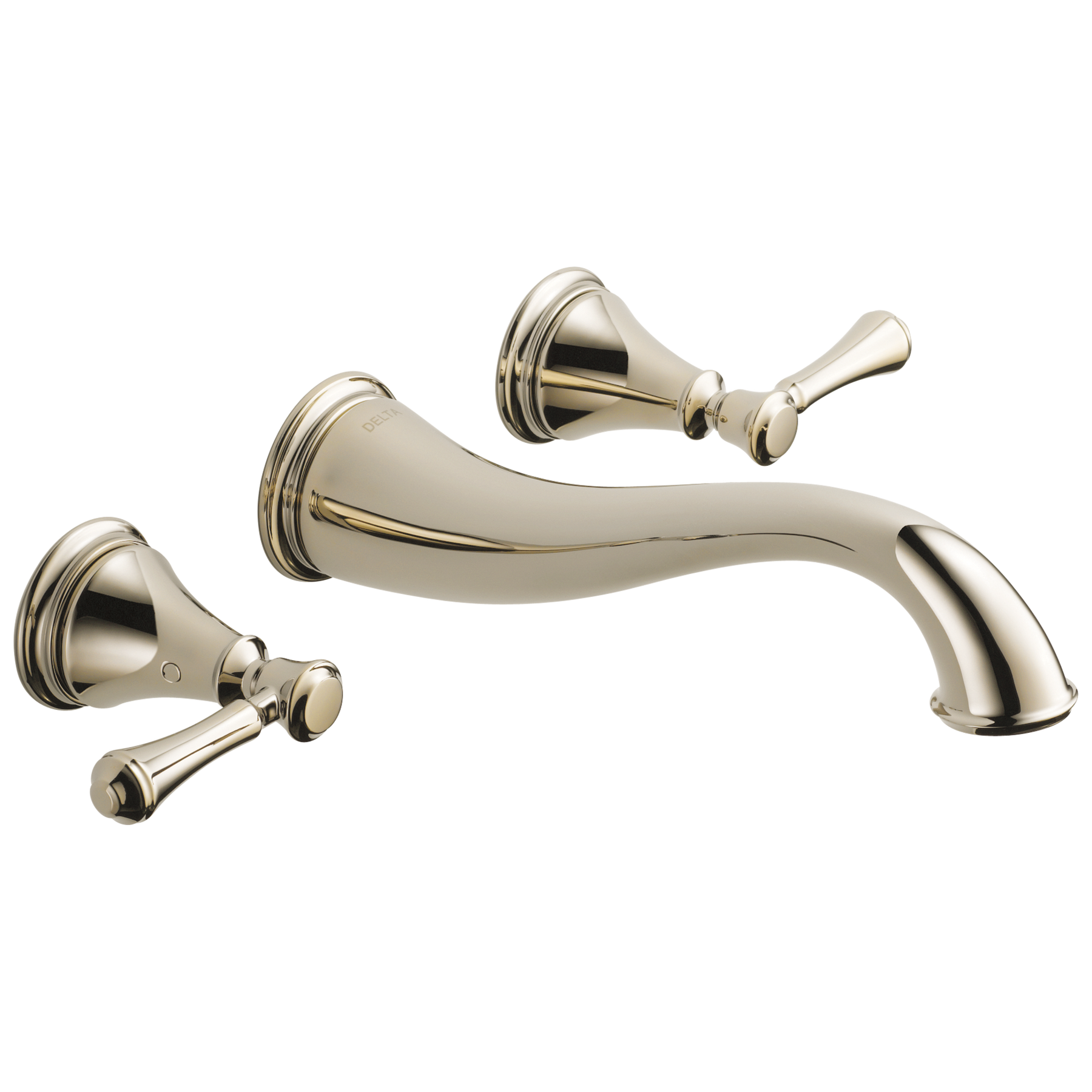 Delta Cassidy Two Handle Wall Mount Bathroom Faucet Trim