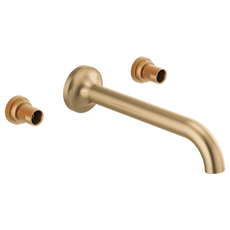 Brizo Odin Two-Handle Wall Mount Lavatory Faucet - Less Handles